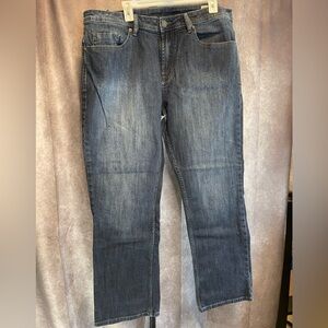 Buffalo David Bitton Dark Blue Straight Jeans Like New 38x30